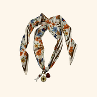 Beach Blossom Scarf Necklace