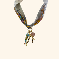 Charmé Méditerranée Scarf Necklace