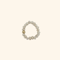 Mini Pearl Stretch Ring