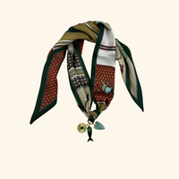 Talisman Tide Scarf Necklace