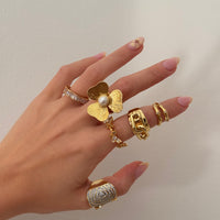 Butterfly Trio Ring