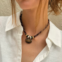 Tiger’s Eye Rope Necklace
