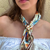 Poisson et Poivre Scarf Necklace