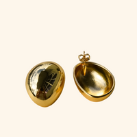Golden Mirror Earrings Shop Jewelry at MCHARMS