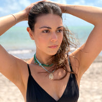 Laguna Charm Marine Rope Necklace