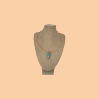 Amazonite Palm Tree Charm