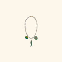 Seaside Treasure Stick Pearl Necklace