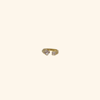 Twin Clover Ring