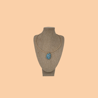 Turquoise Reef Fish Charm