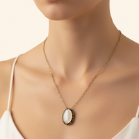 Guadalupe Mother-of-Pearl Necklace