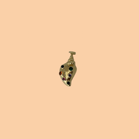 Coastal Treasure Map Pendant Charm