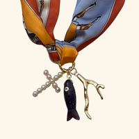 The Monaco Marina Scarf Necklace