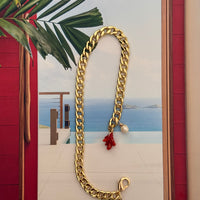 Coral Kiss Anklet