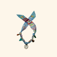 Tropical Shell Faith Scarf Necklace