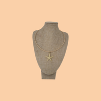 Gold Starfish Charm
