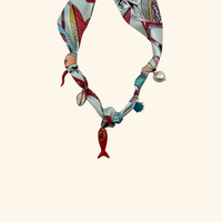 Pepper Oceana Scarf Necklace