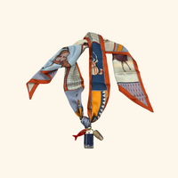 Coquille Méditerranée Scarf Necklace