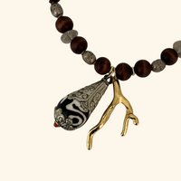 Wood Talisman Necklace