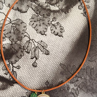 The Sacred Eye leather Necklace