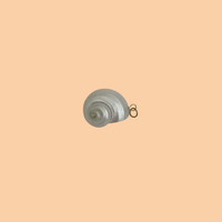 Spiral Sea Shell Charm