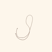Leather and Pearl Bolo Necklace
