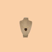 Tiger’s Eye Heart Charm