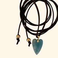 Sweetheart Amazonite Lariat Necklace
