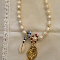 Americana Pearl Necklace