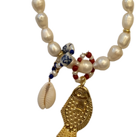 Americana Pearl Necklace
