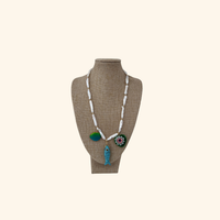 Seaside Treasure Stick Pearl Necklace