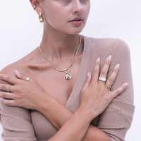 Mcharms Initial Charm Necklace Shop Boho Handmade Jewelry at MCHARMS