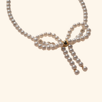 Fancy Bow Necklace