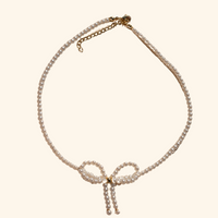 Fancy Bow Necklace