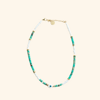 The Azur Eye Beaded Necklace shop jewelry at MCHARMS