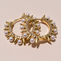 Mcharms Forgot me NOT Earrings Shop Handmade Jewelry Pieces