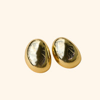 Golden Mirror Earrings Shop Jewelry at MCHARMS