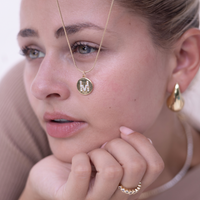 Mcharms Initial Charm Necklace Shop Boho Handmade Jewelry at MCHARMS