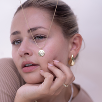 Mcharms Initial Charm Necklace Shop Boho Handmade Jewelry at MCHARMS