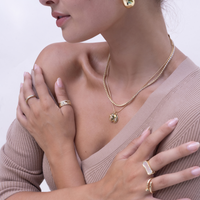 Mcharms Initial Charm Necklace Shop Boho Handmade Jewelry at MCHARMS