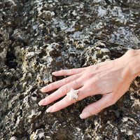 Starfish Pearl Ring Shop Jewelry at MCHARMS