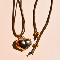 Mcharms Sweetheart Leather Necklace Shop Necklaces and Jewelry at MCHAMRS