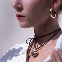 Mcharms Sweetheart Leather Necklace Shop Necklaces and Jewelry at MCHAMRS