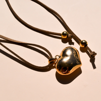 Mcharms Sweetheart Leather Necklace Shop Necklaces and Jewelry at MCHAMRS