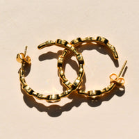 Natural Beauty Diamond Hoops Shop Jewelry Pieces at MCHARMS