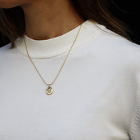 Initial Charm Necklace