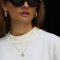 Initial Charm Necklace