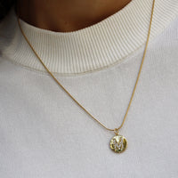 Initial Charm Necklace