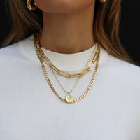 Initial Charm Necklace