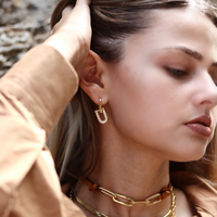 TF Link Hoops Shop Earrings MCHARMS Jewelry Store