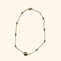 Gold Balls by the Yard Necklace